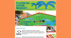 Desktop Screenshot of flatbushcatonmarket.com