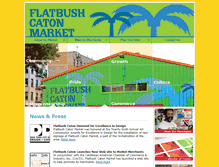 Tablet Screenshot of flatbushcatonmarket.com